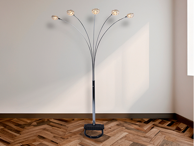 4890F HALF MOON FLOOR LAMP