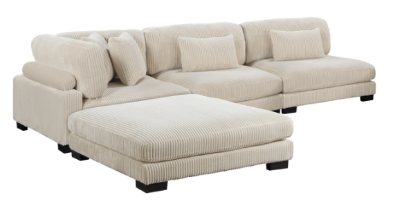 4-Piece Modular Sectional