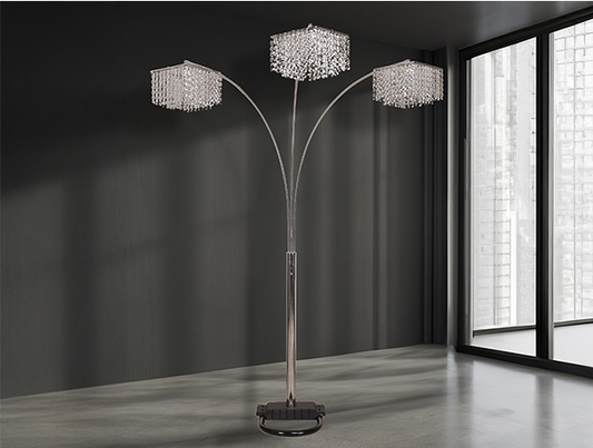 6217F-SV FLOOR LAMP