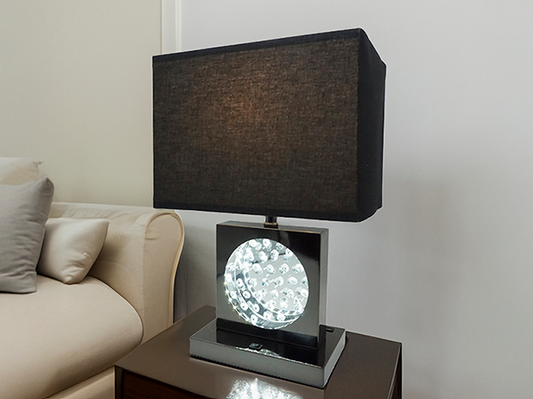 6289T-BN TABLE LAMP BLACK NICKEL-LED ACCENT