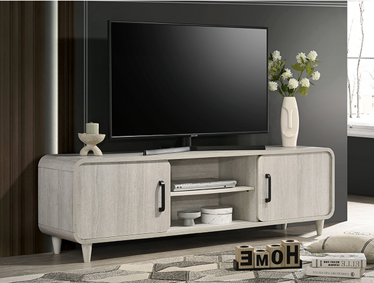 B4900-9 NYOMI TV STAND - WHITE