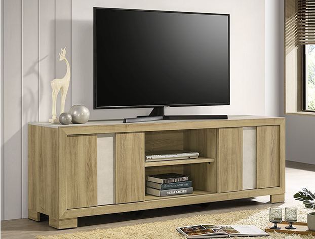 B6832-99 RANGLEY TV STAND - DRIFTWOOD