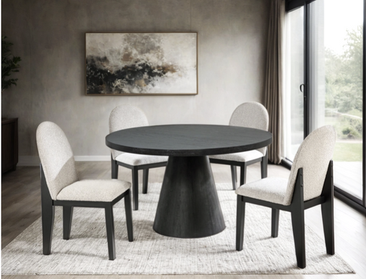 D500 Dining Table + 4 Chair Set