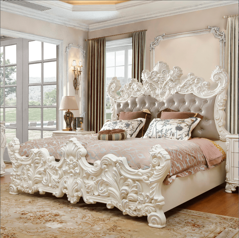 HD-8008 – 4PC BEDROOM SET IVORY