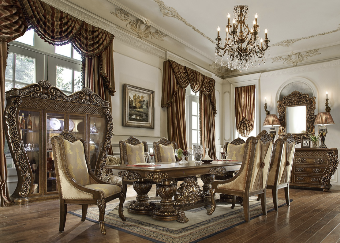 HD-8011 – 7PC DINING TABLE SET