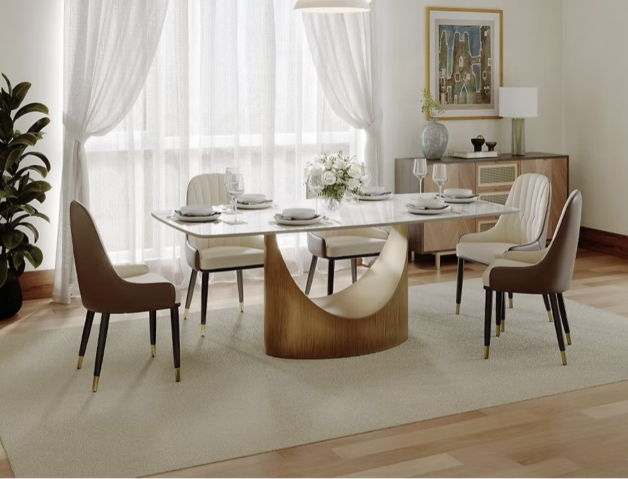 Lexi Table (Glossy White)