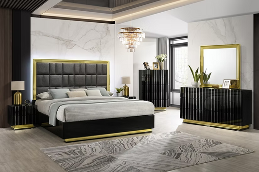 Lila (Black/Gold)