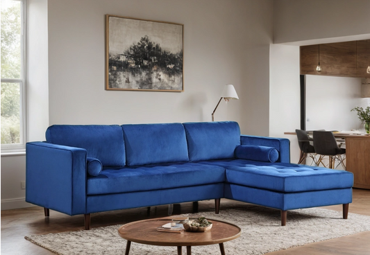 Roxy Blue Sectional