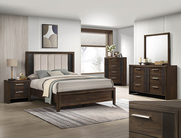 CARLTON BEDROOM GROUP - Queen
